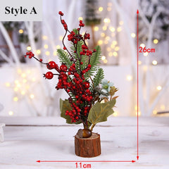 Artificial Christmas Berry Branches
