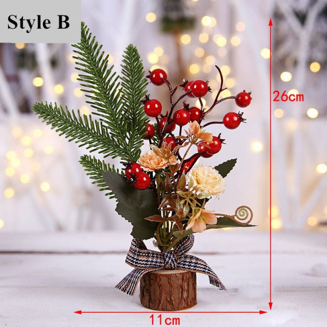 Artificial Christmas Berry Branches