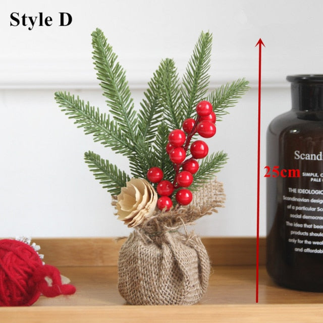 Artificial Christmas Berry Branches