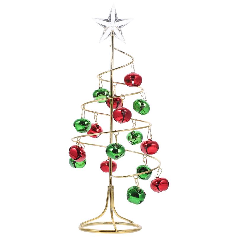 Desktop Adornment Christmas Tree with Bells