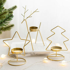 Elk Metal Candle Holder Wedding Candlestick
