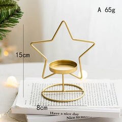 Elk Metal Candle Holder Wedding Candlestick