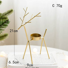 Elk Metal Candle Holder Wedding Candlestick