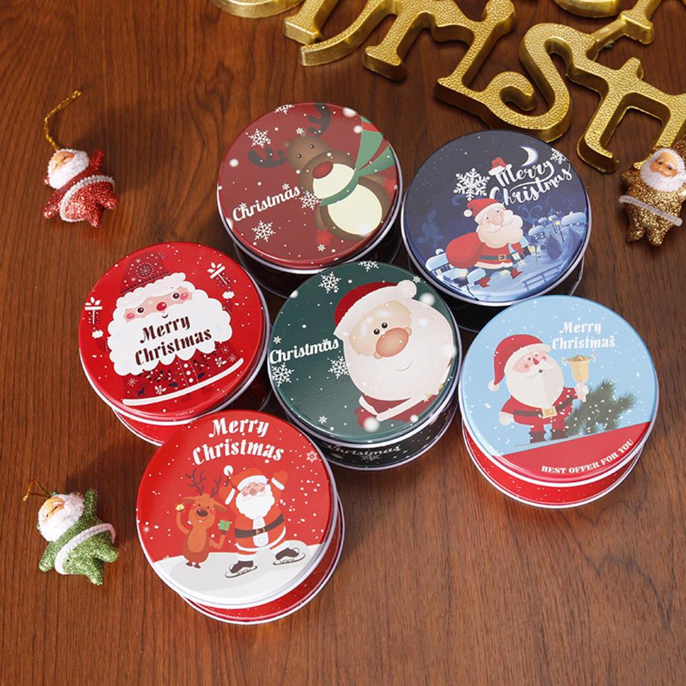 Christmas Metal Gift & Cookie Tins