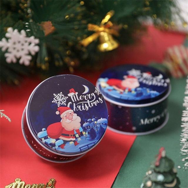 Christmas Metal Gift & Cookie Tins