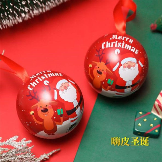 Christmas Metal Gift & Cookie Tins