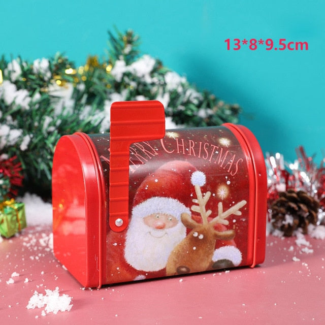 Mailbox-Shaped Christmas Candy Gift Box