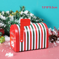 Mailbox-Shaped Christmas Candy Gift Box