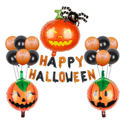 Pumpkin and Ghost Foil Balloons