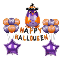 Pumpkin and Ghost Foil Balloons