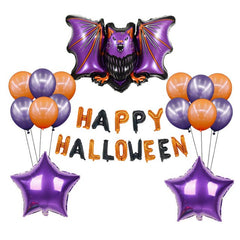 Pumpkin and Ghost Foil Balloons