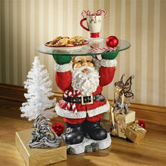Santa and Snowman Snack Serving Tray