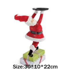 Santa and Snowman Snack Serving Tray