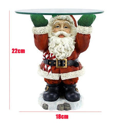 Santa and Snowman Snack Serving Tray