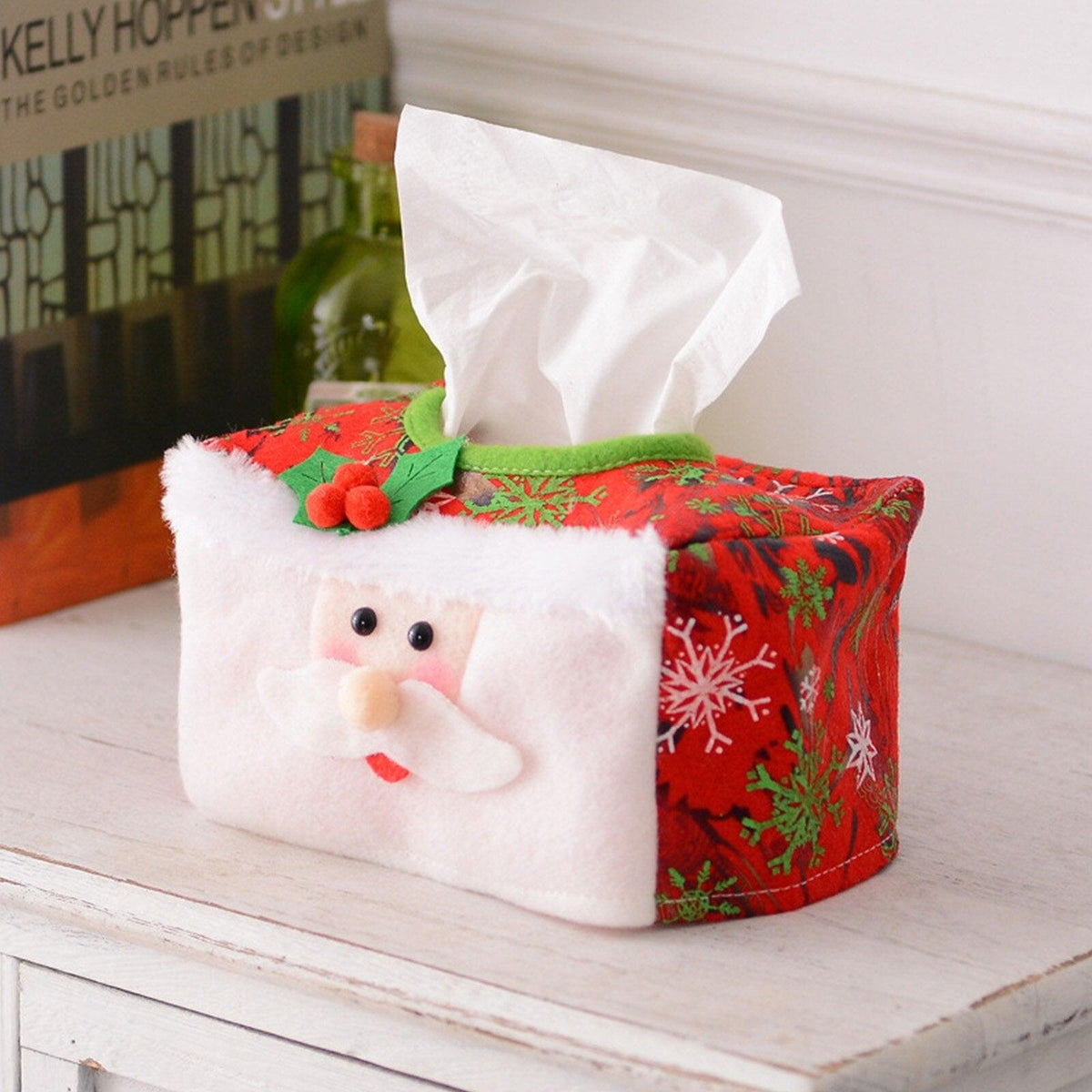 Santa Claus Tissue Dispenser Cover