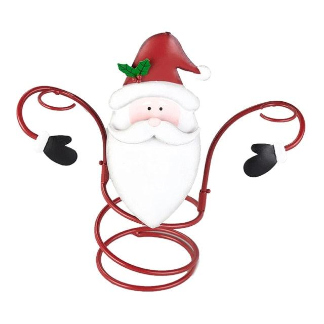 Snowman Wine Bottle and Glass Holder
