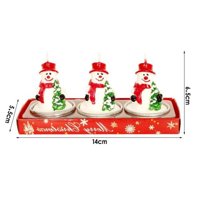 Christmas Pinecone & Santa Tealight Candles