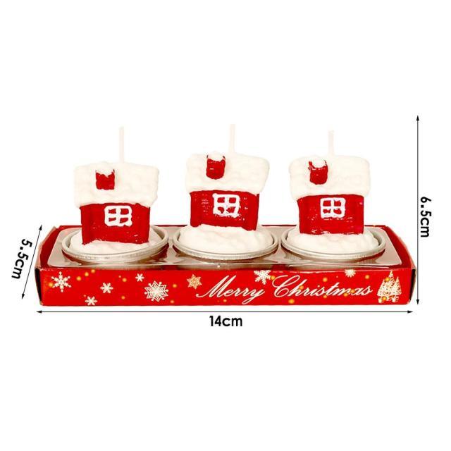Christmas Pinecone & Santa Tealight Candles