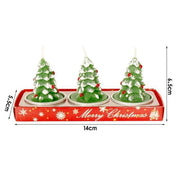 Christmas Pinecone & Santa Tealight Candles