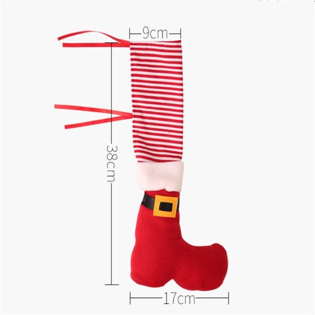 Christmas Elf Chair Leg Covers