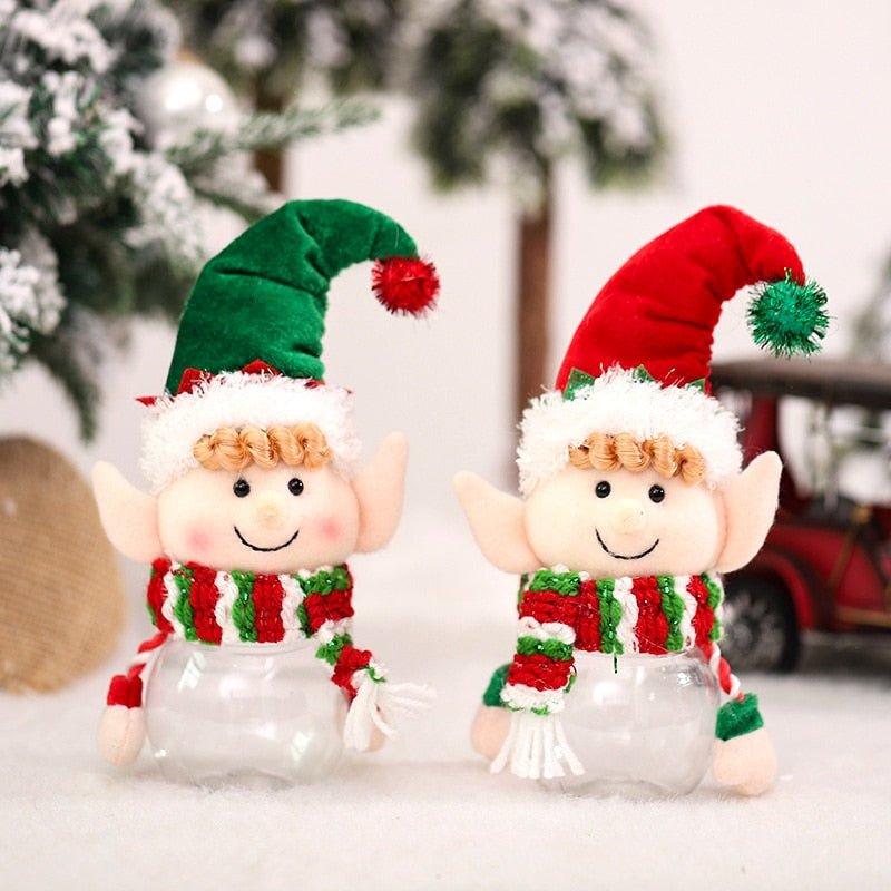 Santa & Snowman Holiday Decorations