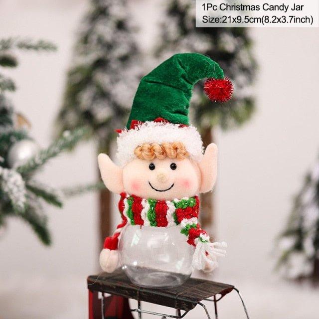Santa & Snowman Holiday Decorations