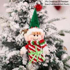 Santa & Snowman Holiday Decorations