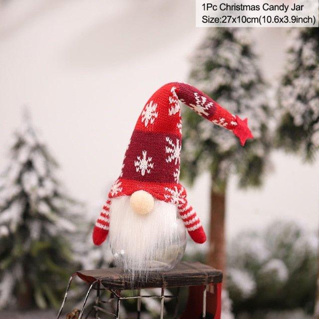 Santa & Snowman Holiday Decorations