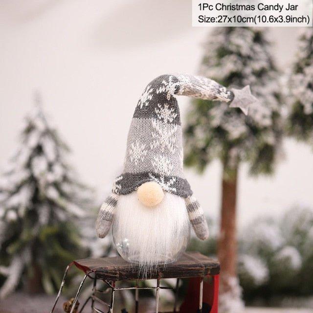 Santa & Snowman Holiday Decorations