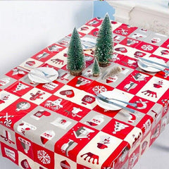 Christmas Print Tablecloth