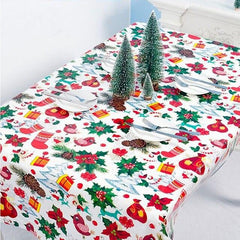 Christmas Print Tablecloth