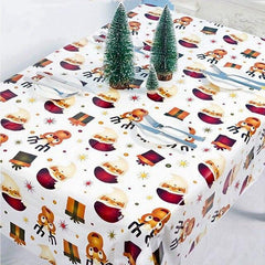 Christmas Print Tablecloth