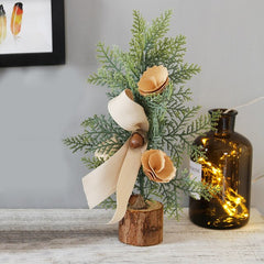 Mini Artificial Christmas Tree for Desks