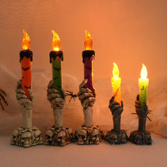 Skeleton Hand Flameless LED Halloween Candles