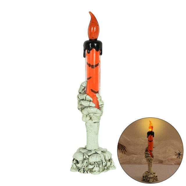 Skeleton Hand Flameless LED Halloween Candles