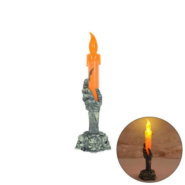 Skeleton Hand Flameless LED Halloween Candles
