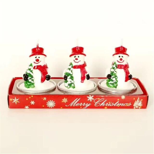 Santa House Themed Christmas Candles
