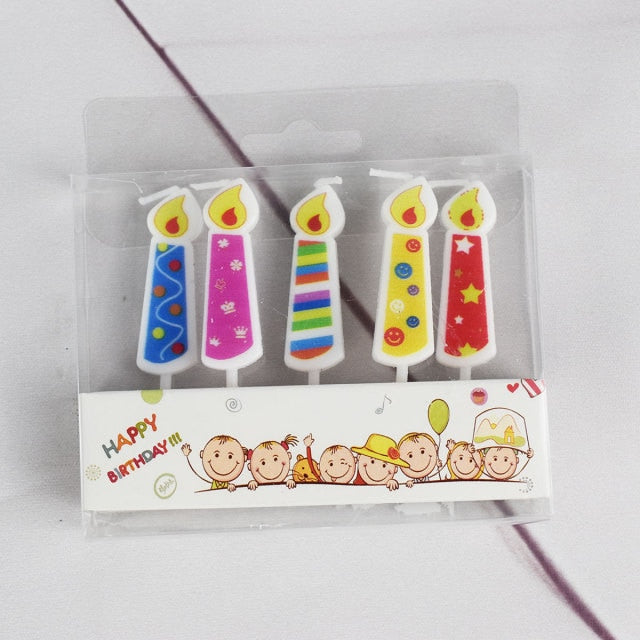 Animal Birthday Cake Candles, 18 Designs