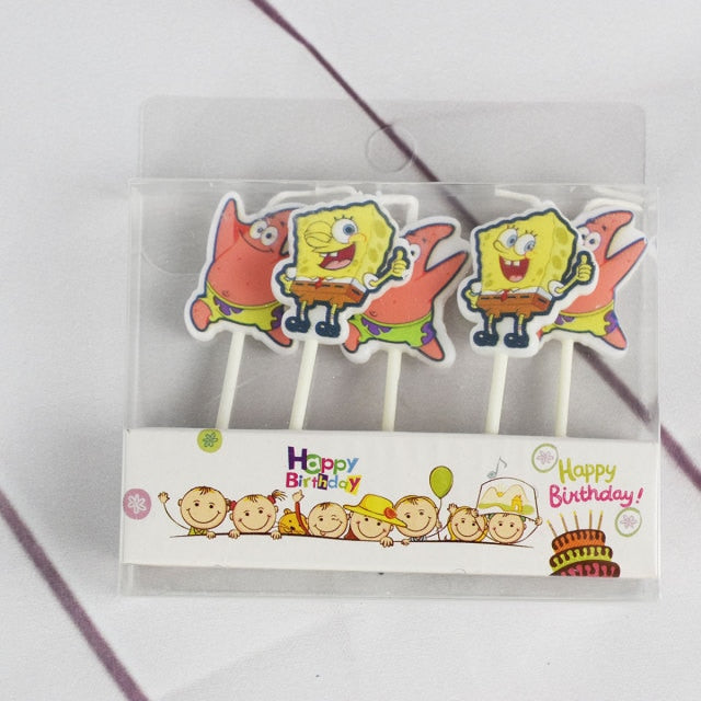 Animal Birthday Cake Candles, 18 Designs