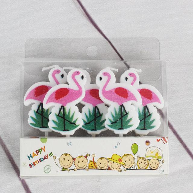 Animal Birthday Cake Candles, 18 Designs