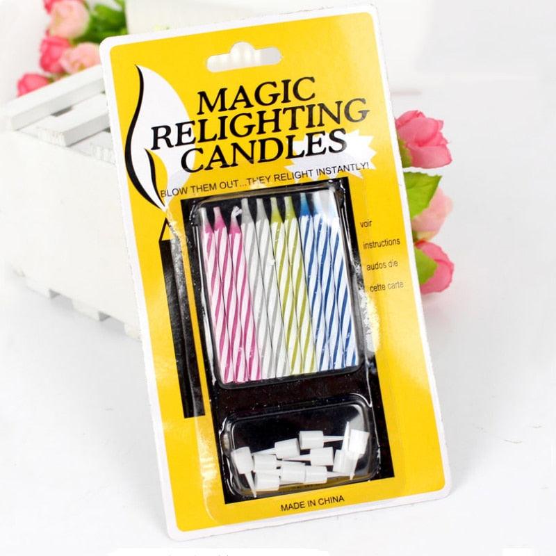 Relighting Birthday Candle Set