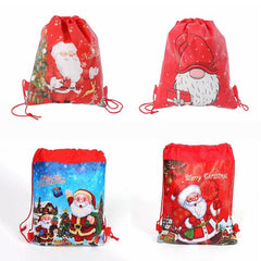 Christmas Character Drawstring Gift Bags, 14 Designs