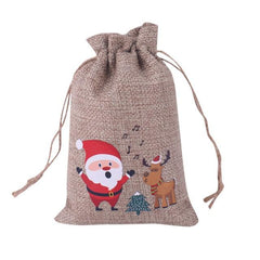 Christmas Drawstring Gift Pouches