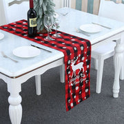 Christmas Snowflake Table Runner and Tablecloth Options
