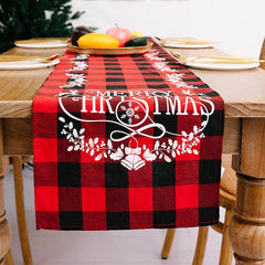 Christmas Snowflake Table Runner and Tablecloth Options