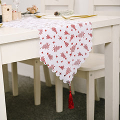 Christmas Snowflake Table Runner and Tablecloth Options