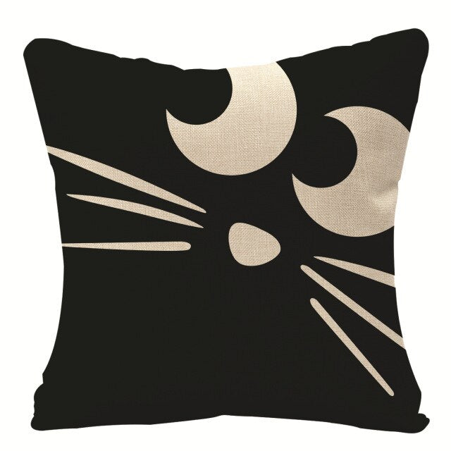 Trick-or-Treat Farmhouse Pillow Cover