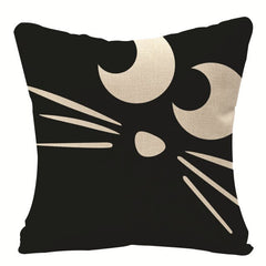 Trick-or-Treat Farmhouse Pillow Cover
