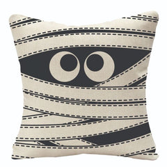 Trick-or-Treat Farmhouse Pillow Cover