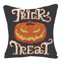 Trick-or-Treat Farmhouse Pillow Cover